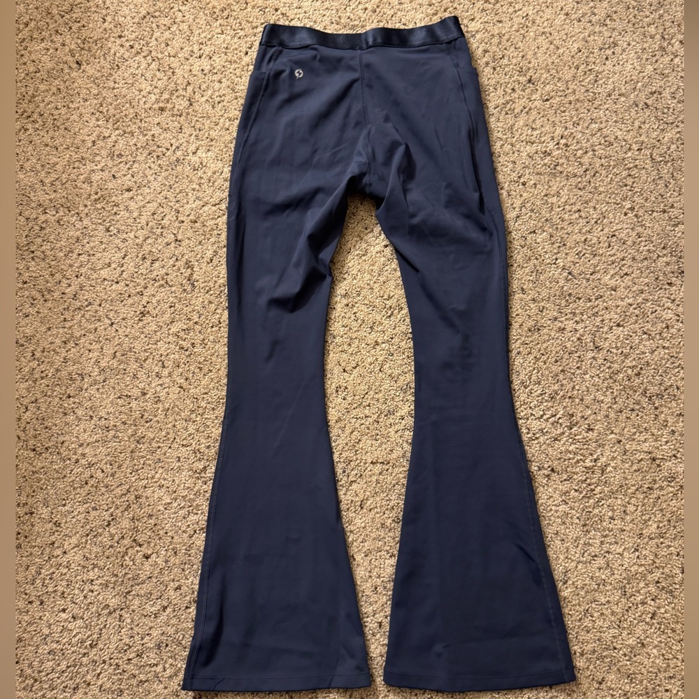 NWT Popflex Navy Contour Flared Legging - Picture 16 of 16
